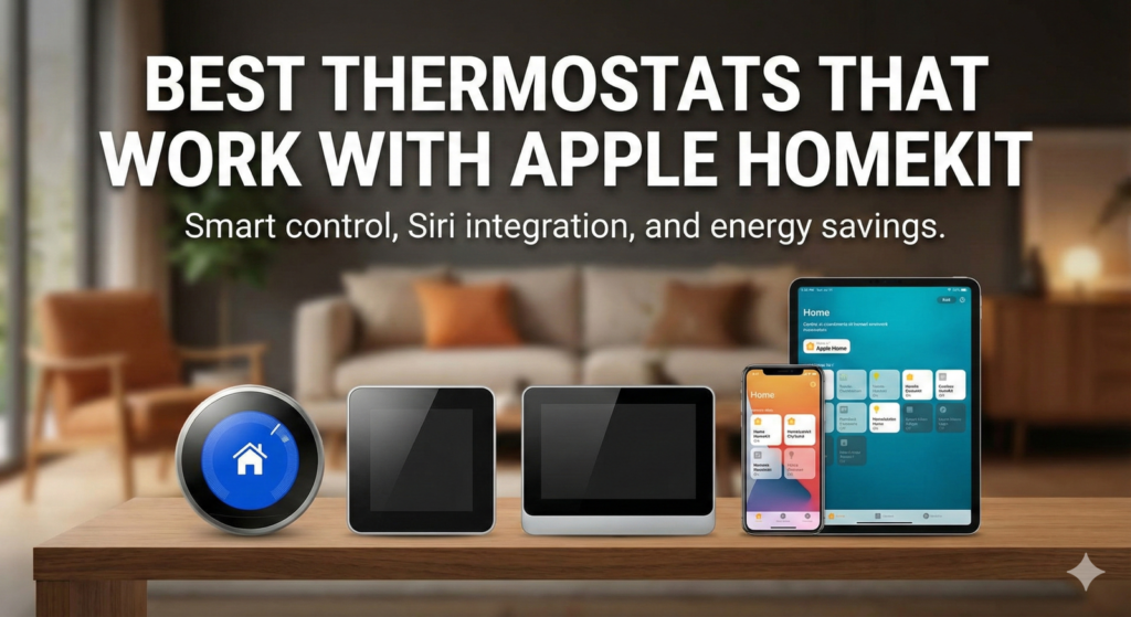 Best Thermostats That Work with Apple HomeKit