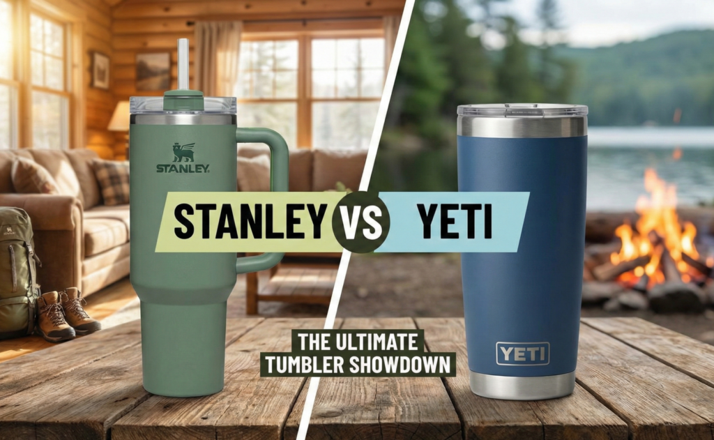 Stanley vs Yeti tumbler