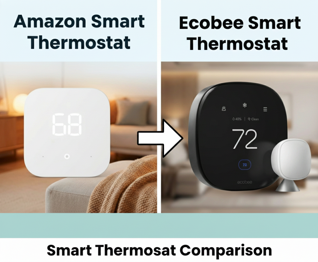 amazon smart thermostat vs ecobee