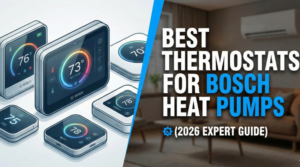 best thermostat for bosch heat pump