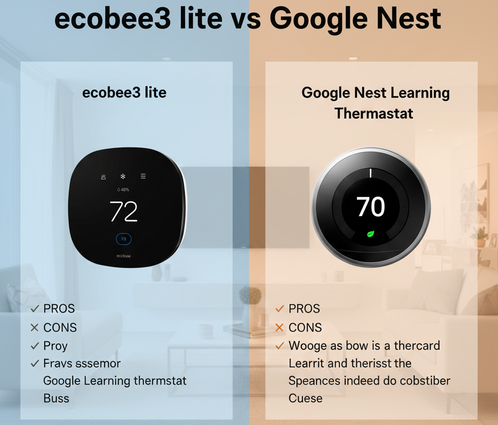 ecobee3 lite vs google nest