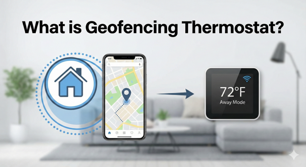 what is geofencing thermostat