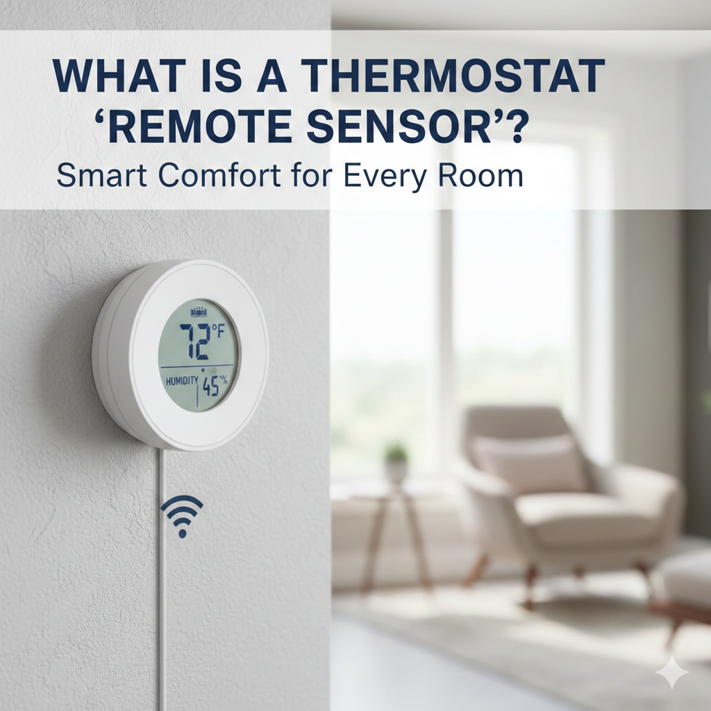 what is thermostat “remote sensor”